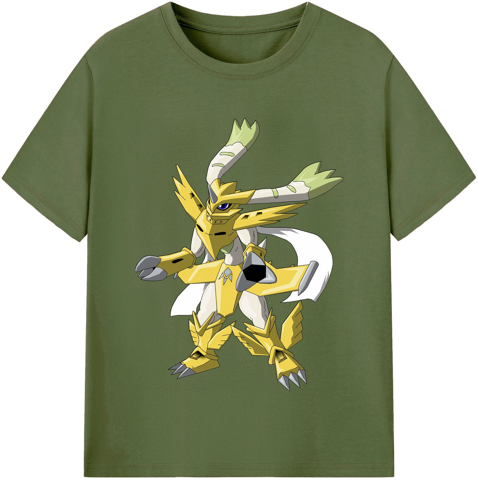 （画像用） Digimon デジタルモンスター/デジモン 綿100％半袖Tシャツ（フロントプリント）